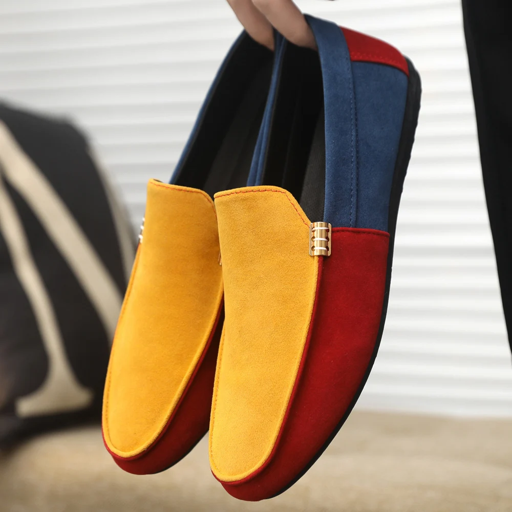 Mens Fashion Trainers - Men Loafers Men Casual Shoes Breathable