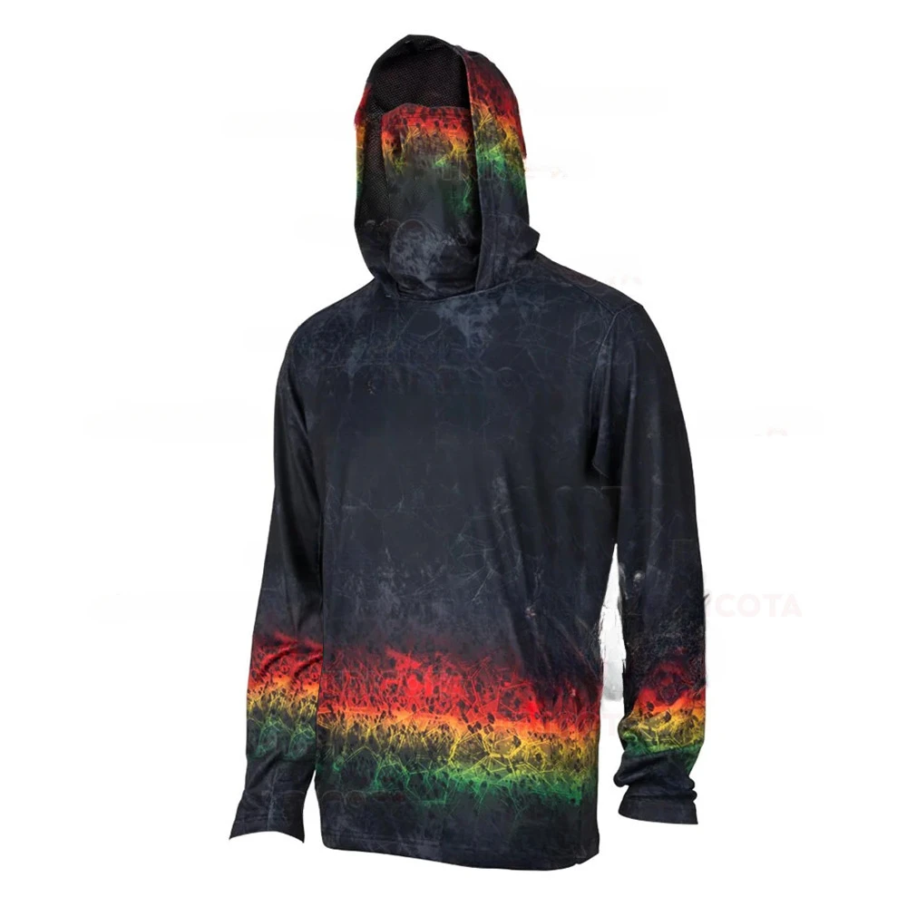 Mens Fashion Summer - Men's Fishing Hoodie Shirts UPF 50+