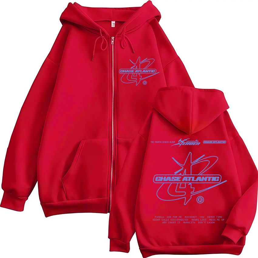 Rock Band Chase Atlantic Lost  - Mens Fashion Zip Up Hoodies 评论和价格
