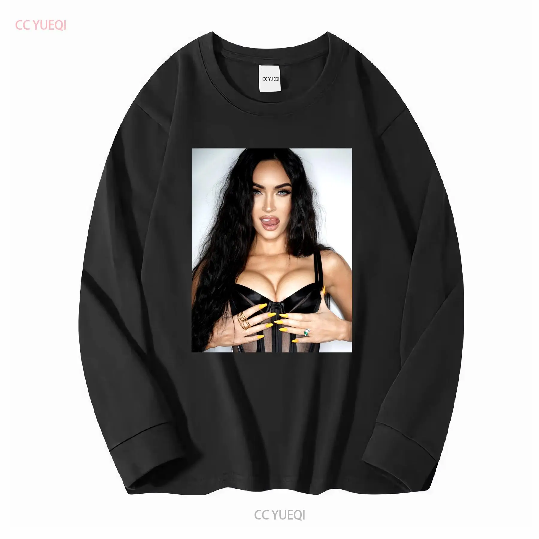 Megan Fox T shirt Poster long  - Poster Men Fashion 评论和价格