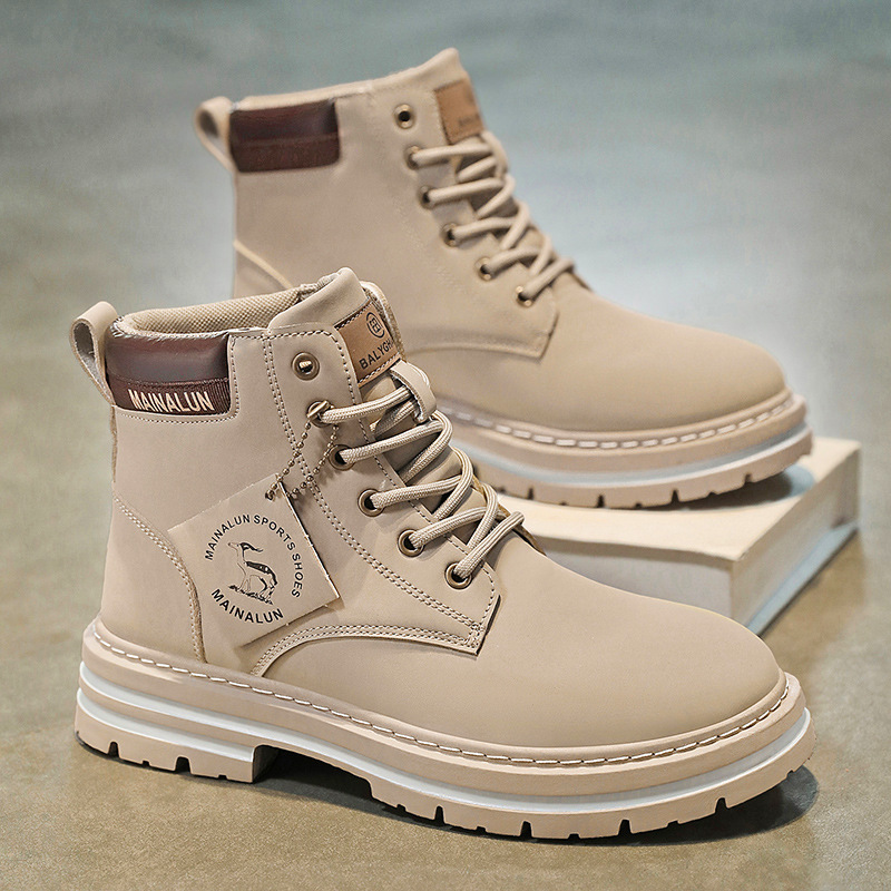 Classic Men High Top Boots Hig - Mens Fashion Trainers 评论和价格