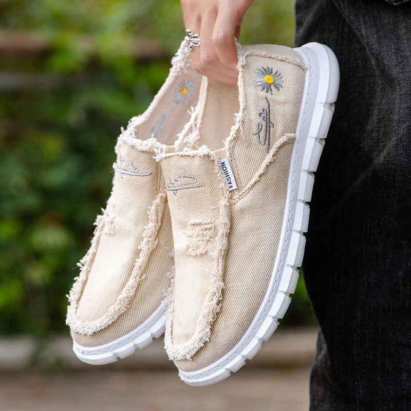 Fashion Print Canvas Shoes Men - Mens Fashion Trainers 评论和价格
