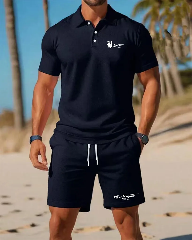 Summer New Men's Polo Shirt Se - Mens Fashion Clothes 评论和价格