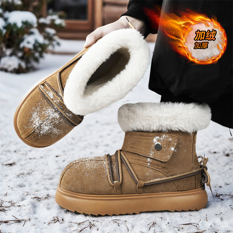 2025 New Winter Men Snow Boots - Mens Fashion Trainers 评论和价格