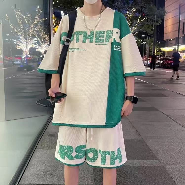 Men's Casual 2-Piece Sportswea - Mens Fashion Clothes 评论和价格