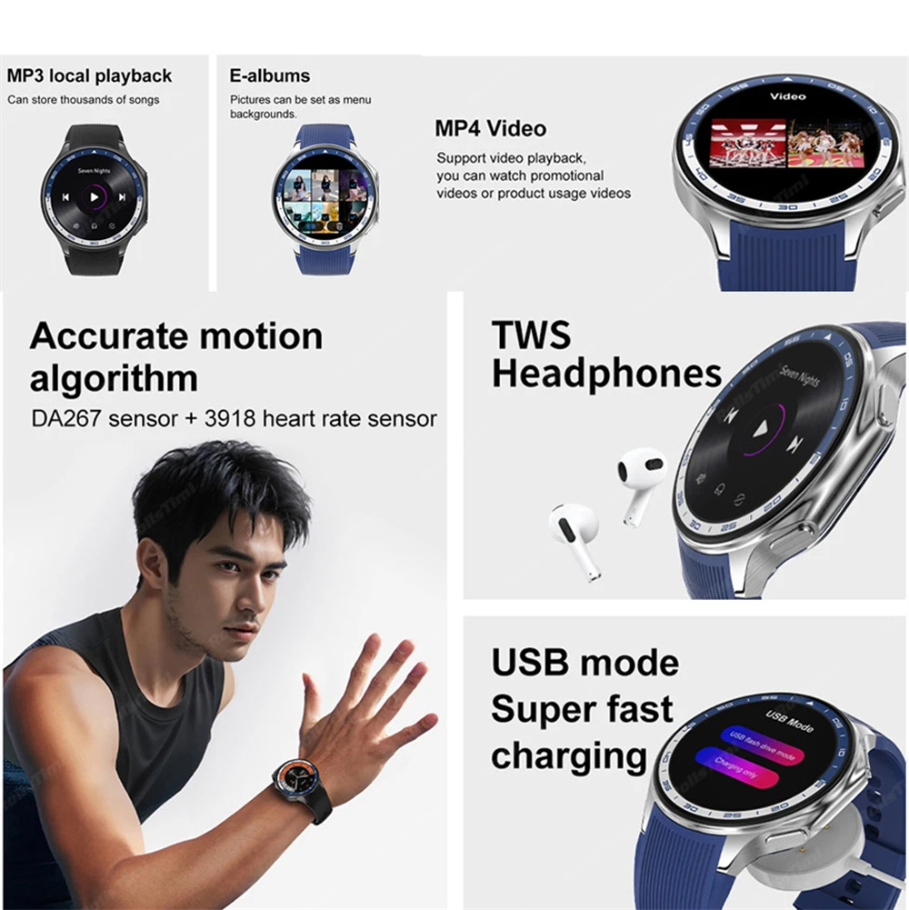 1.43 AMOLED Smart Watch 3D Sur - Men'S Fashion X 评论和价格