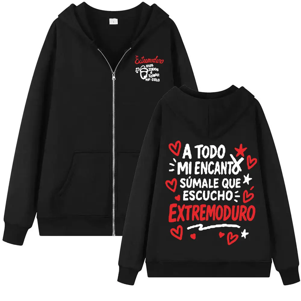 Rock Band Extremoduro Album Zi - Mens Fashion Zip Up Hoodies 评论和价格