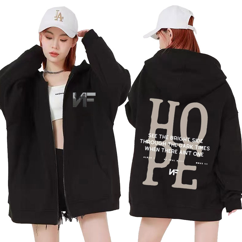 Rapper NF Hope Tracklist Zippe - Mens Fashion Zip Up Hoodies 评论和价格