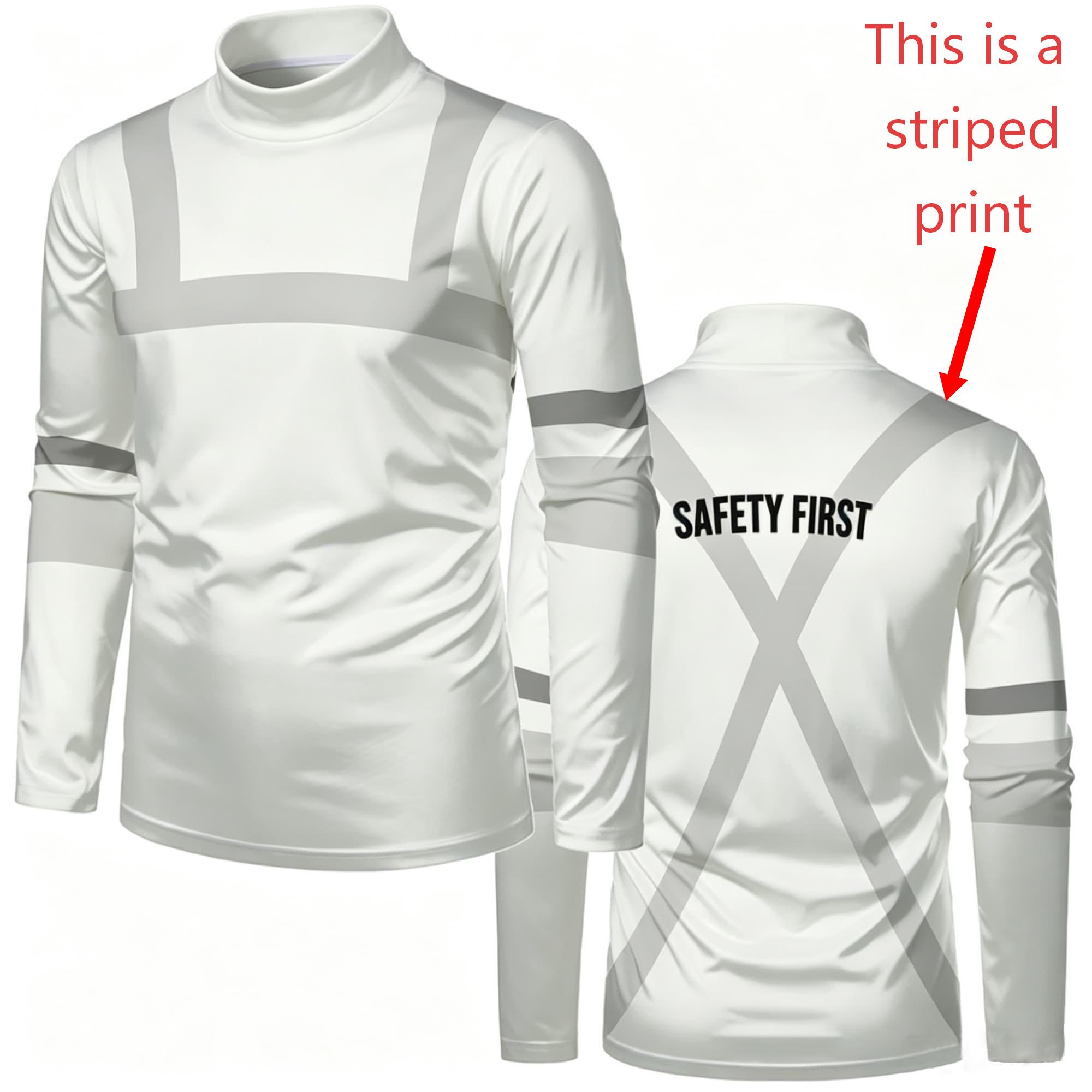 Men Mock Neck Long Sleeve T‑Sh - Men'S Fashion T Shirts 评论和价格