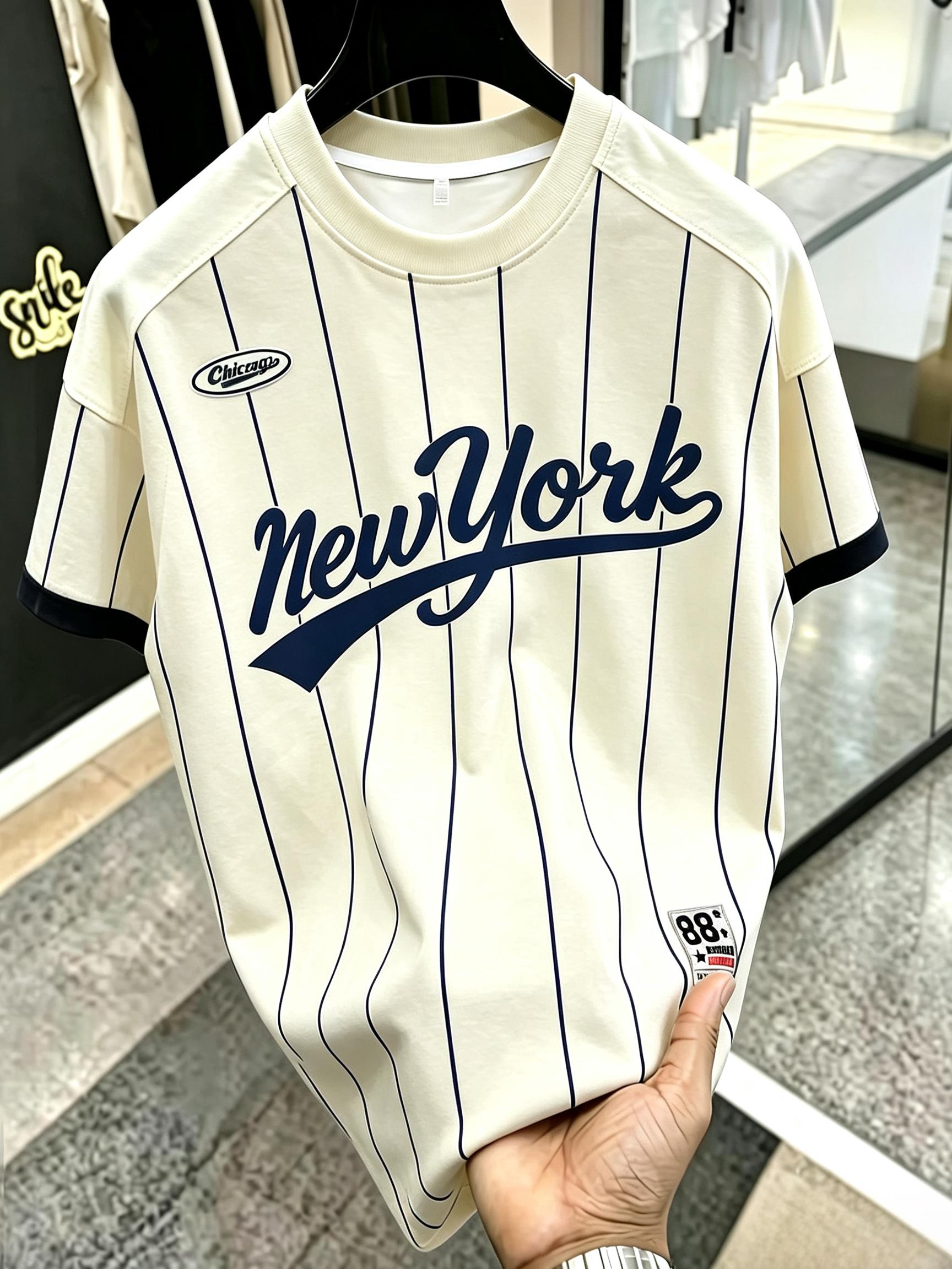 Fashionable New Men's Summer T - Men'S Fashion New York 评论和价格