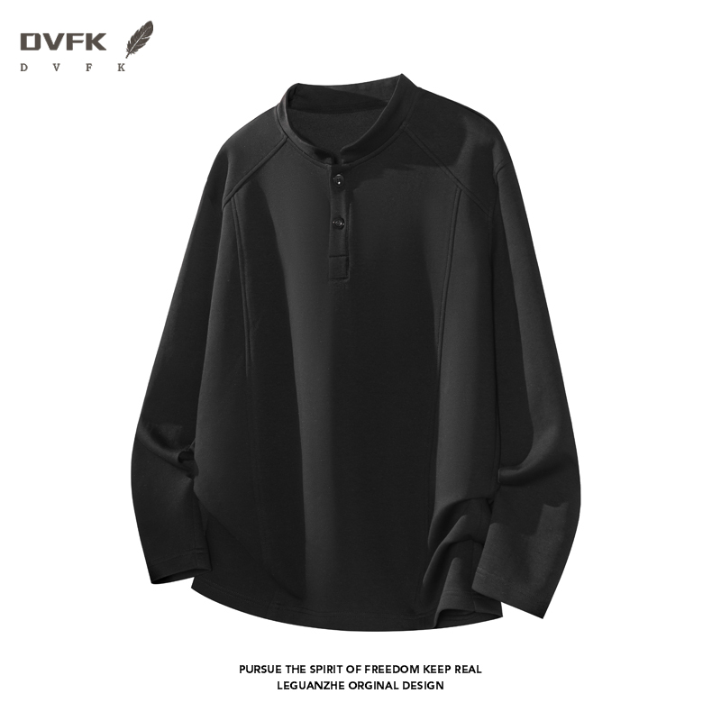 Men Raglan Sleeve Henley Long  - Mens Fashion Summer 评论和价格