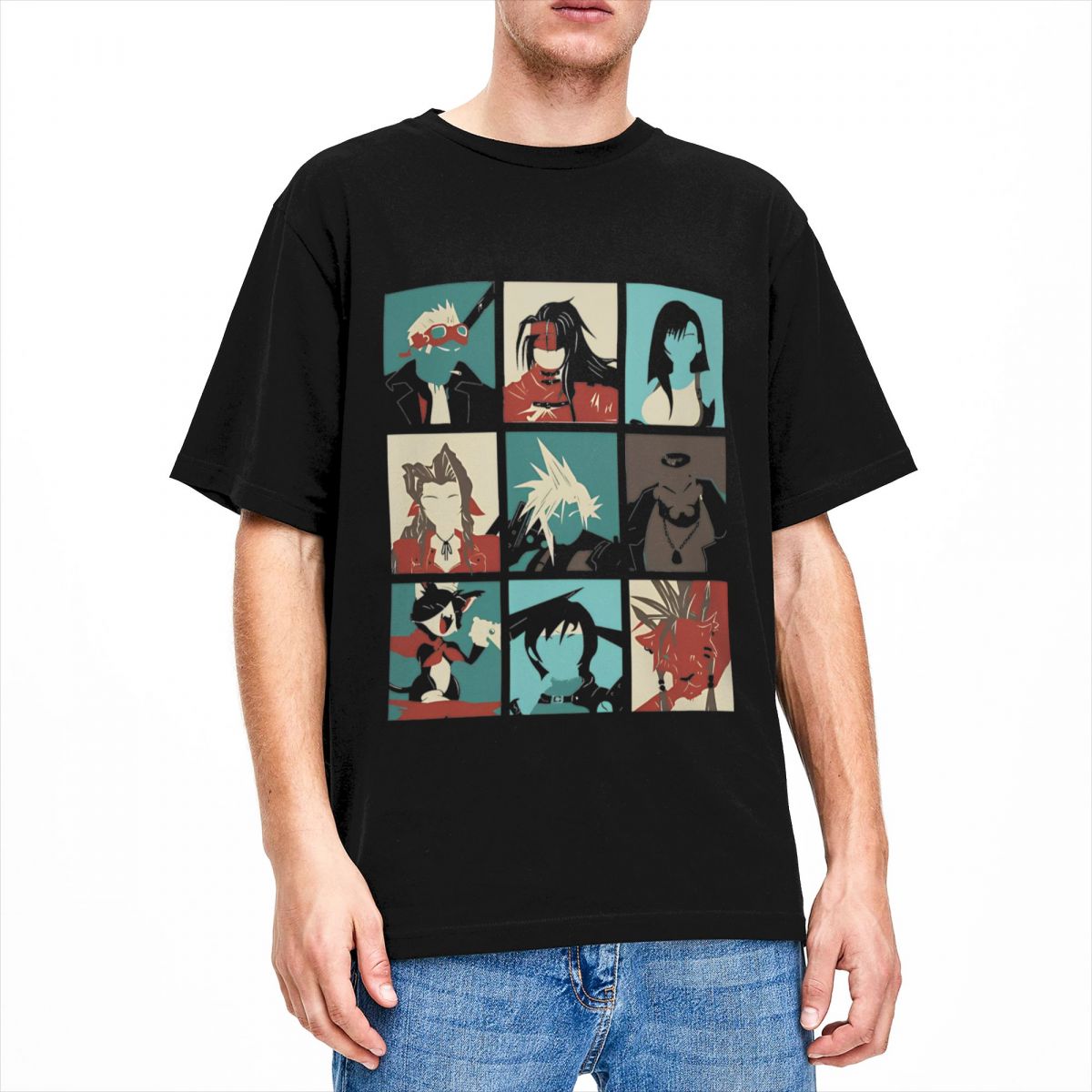 Fantasy Final 7 T-Shirt Mens G - Poster Men Fashion 评论和价格